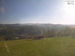 Pohled na Krkonoše