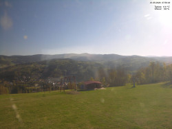 Pohled na Krkonoše