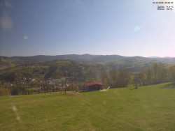 Pohled na Krkonoše