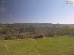 Pohled na Krkonoše