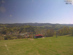 Pohled na Krkonoše
