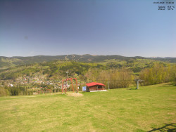 Pohled na Krkonoše