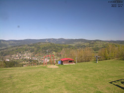 Pohled na Krkonoše