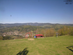 Pohled na Krkonoše