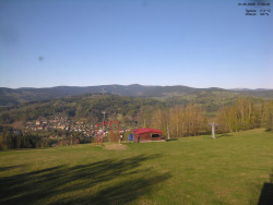 Pohled na Krkonoše