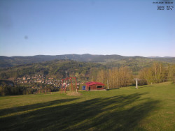 Pohled na Krkonoše