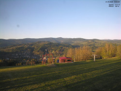 Pohled na Krkonoše