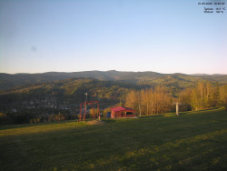 Pohled na Krkonoše