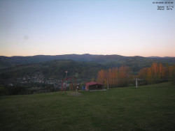 Pohled na Krkonoše