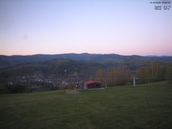 Pohled na Krkonoše