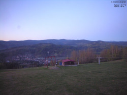 Pohled na Krkonoše