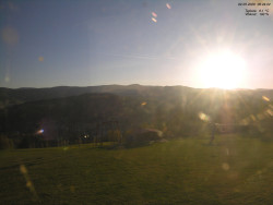 Pohled na Krkonoše