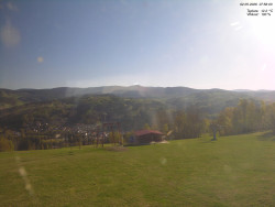 Pohled na Krkonoše