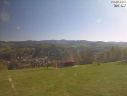 Pohled na Krkonoše