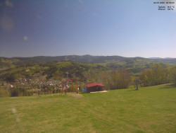 Pohled na Krkonoše