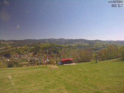 Pohled na Krkonoše