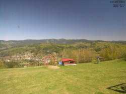 Pohled na Krkonoše