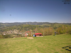 Pohled na Krkonoše