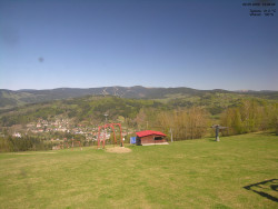 Pohled na Krkonoše