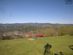 Pohled na Krkonoše