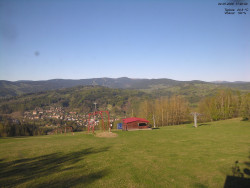 Pohled na Krkonoše