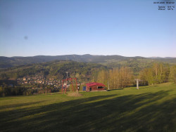 Pohled na Krkonoše