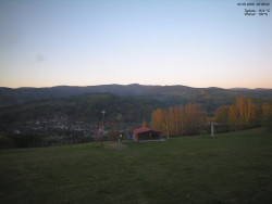 Pohled na Krkonoše