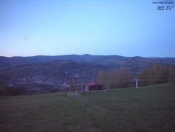 Pohled na Krkonoše