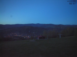 Pohled na Krkonoše