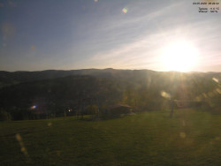 Pohled na Krkonoše