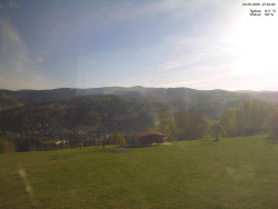 Pohled na Krkonoše