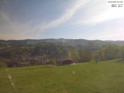 Pohled na Krkonoše