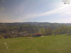Pohled na Krkonoše