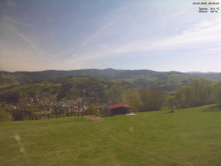 Pohled na Krkonoše