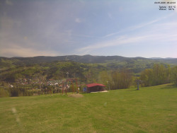 Pohled na Krkonoše