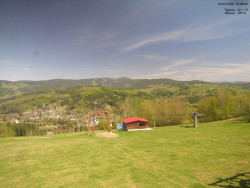 Pohled na Krkonoše