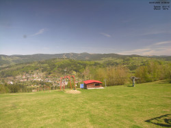 Pohled na Krkonoše