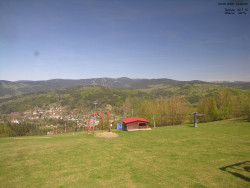 Pohled na Krkonoše