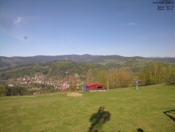 Pohled na Krkonoše