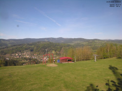 Pohled na Krkonoše