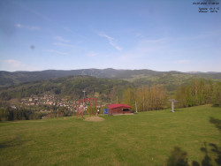 Pohled na Krkonoše