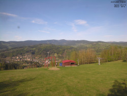 Pohled na Krkonoše