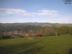 Pohled na Krkonoše