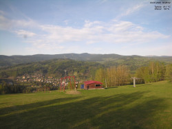 Pohled na Krkonoše
