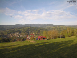 Pohled na Krkonoše
