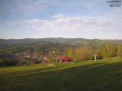 Pohled na Krkonoše