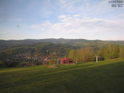 Pohled na Krkonoše