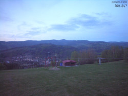 Pohled na Krkonoše