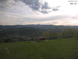 Pohled na Krkonoše