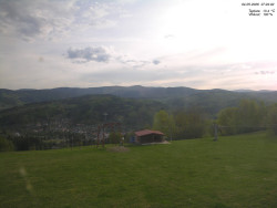 Pohled na Krkonoše